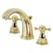 Kingston Brass KB4982BX Widespread Bathroom Faucet with Pop-Up Drain, Polished Brass KB4982BX - alternate 1